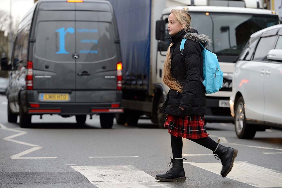 CiTV star Sam Homewood fronts latest THINK! campaign to get children crossing the road safely