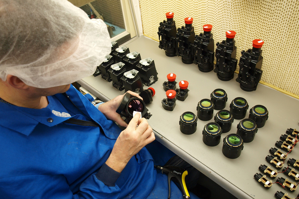 Qioptiq opens £3.7 million warehouse to support armed forces