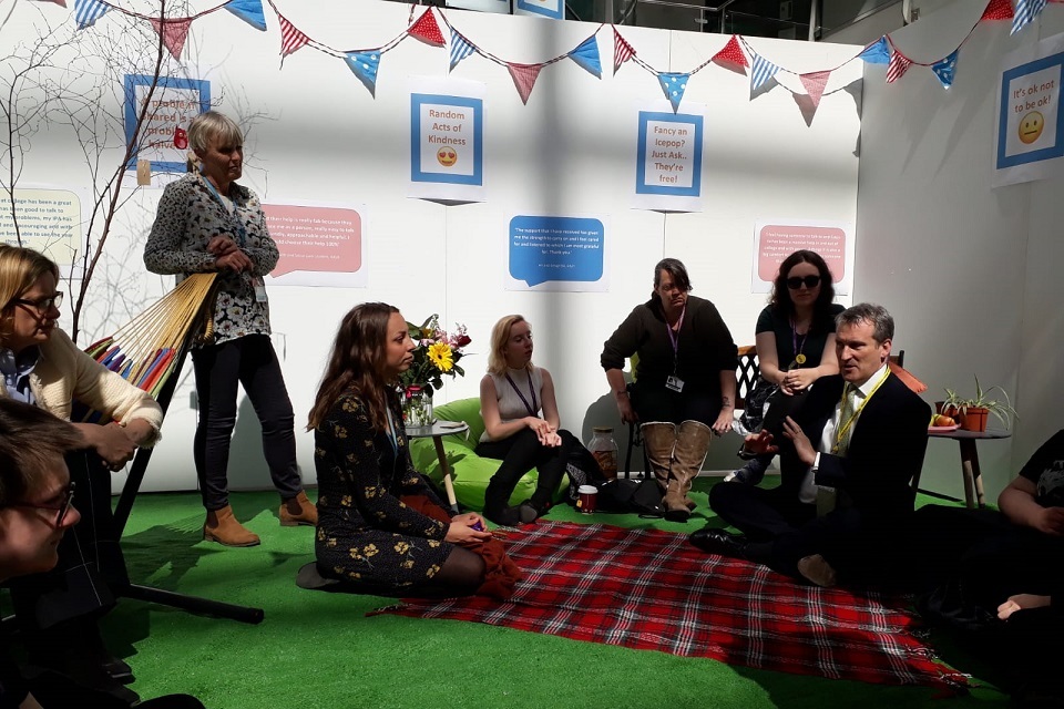 Education Secretary marks Mental Health Awareness Week in Hastings