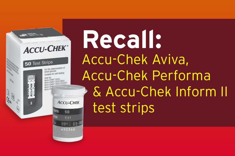 Diabetes test strips recalled in new alert