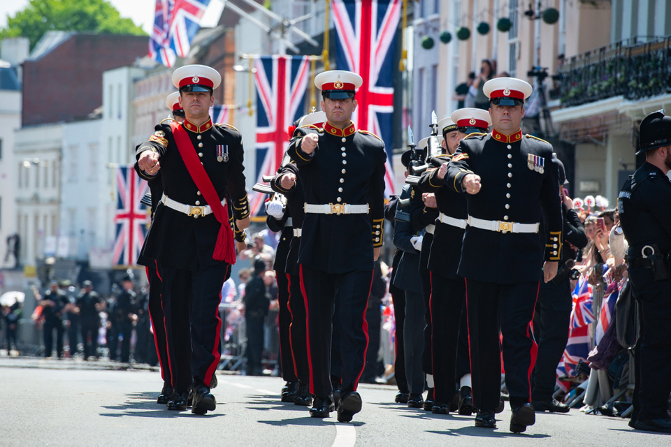 Armed Forces proud to take part in Royal Wedding