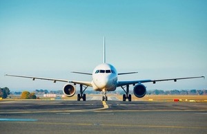 An airplane taxiing to the runway. Via Jaromir Chalabala Shutterstock