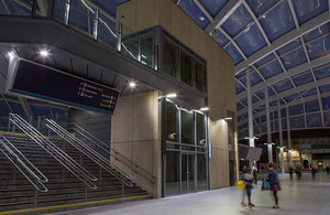 Manchester Victoria rail station.