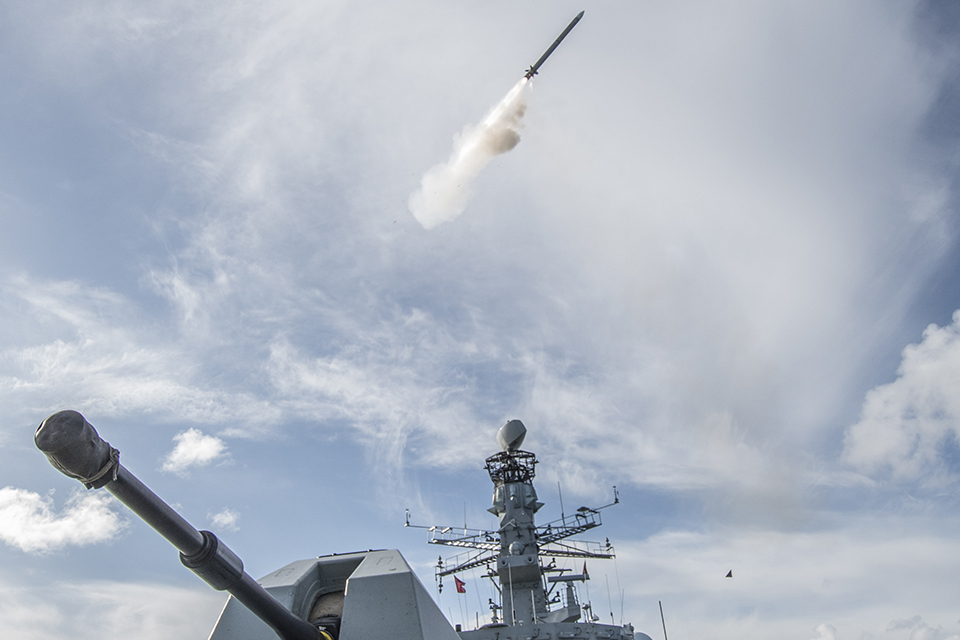 £850m Sea Ceptor missile system enters service with Royal Navy. Crown copyright.