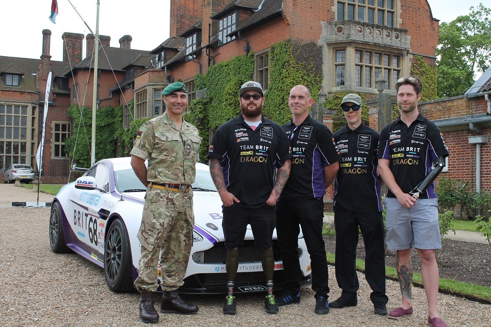 The injured troops revolutionising motorsport visit The Defence Medical Rehabilitation Centre