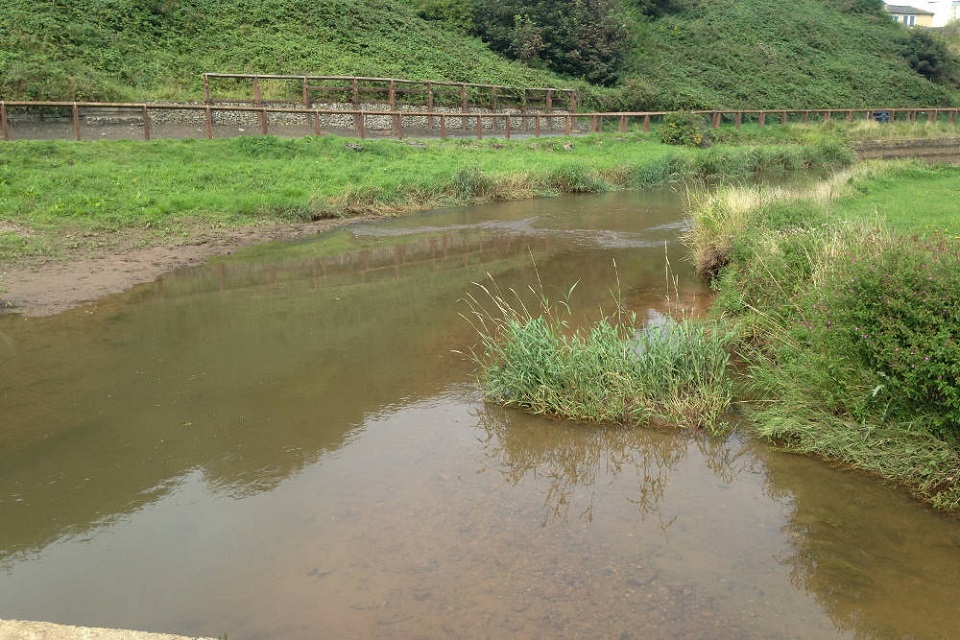 Saltburn mine water treatment scheme.