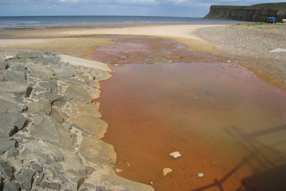 Saltburn mine water treatment scheme.