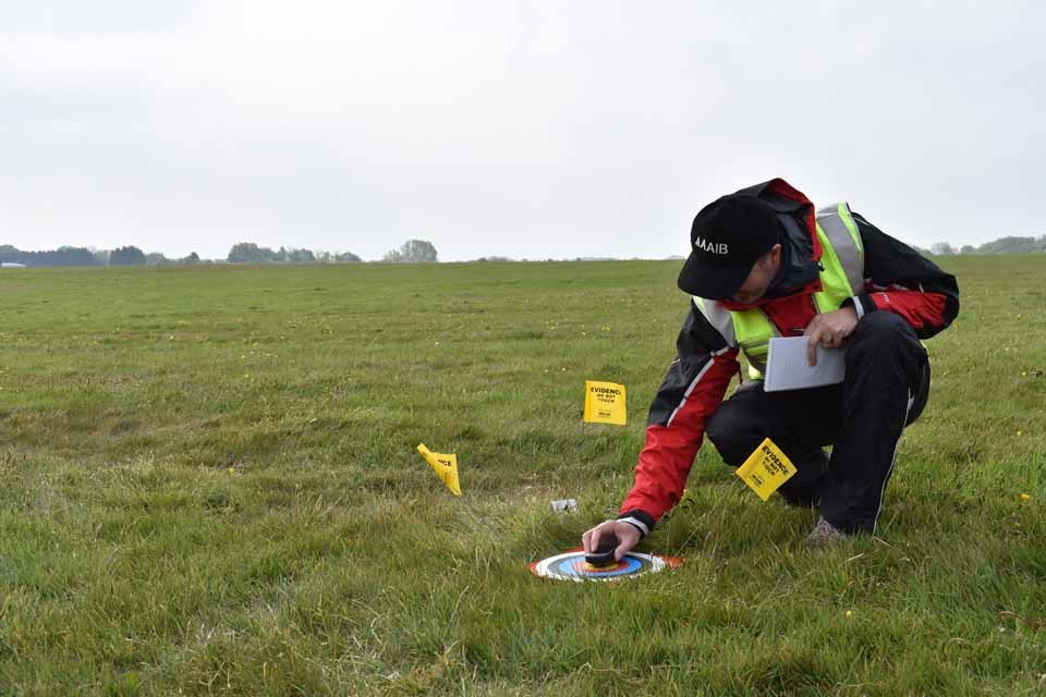 The AAIB is sending a team to North Yorkshire   30 May 2018