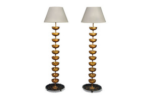 Dali Champagne Standard Lamps