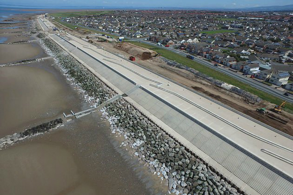 New £63 million defence scheme is turning the tide against floods in Rossall