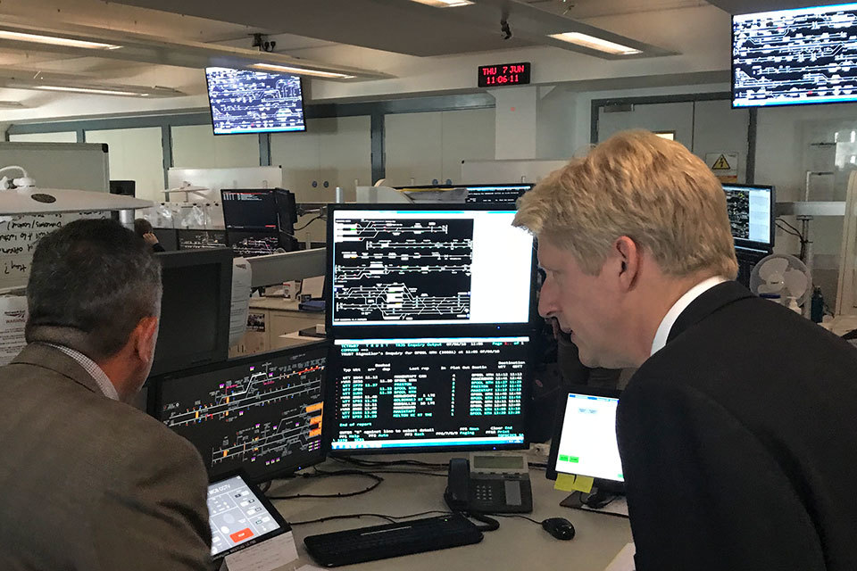 Jo Johnson visits northern staff and passenger groups in Manchester