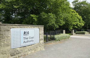 Coal Authority front of office building