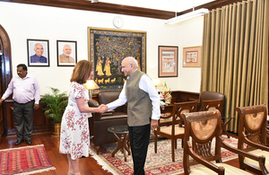 Baroness Williams meets M.J Akbar