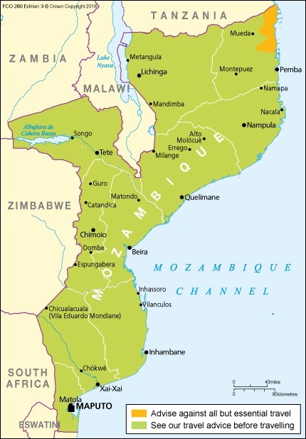 state department travel mozambique