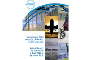 ICIBI Annual Report 2017-18 cover