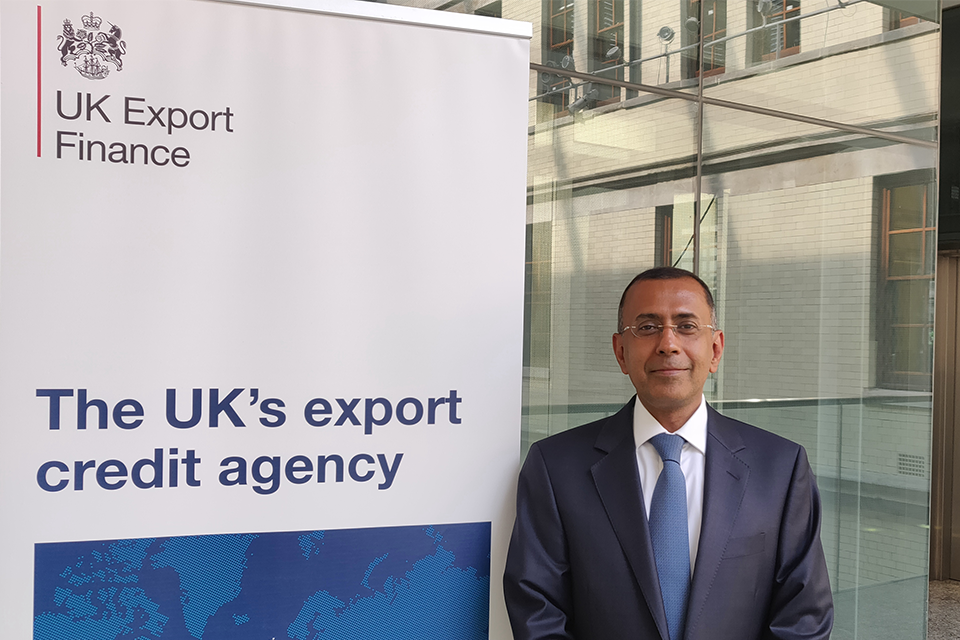 UKEF appoints Samir Parkash as Chief Risk Officer