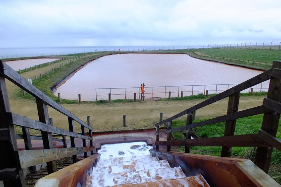 Horden mine water treatment scheme