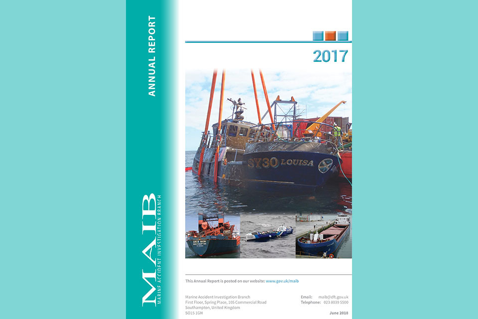 MAIB Annual Report 2017 published