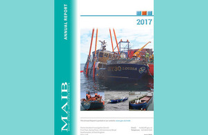 Front cover of MAIB Annual Report 2017
