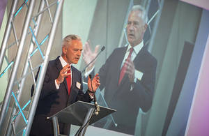 David Peattie addresses delegates at the NDA Stakeholder Summit