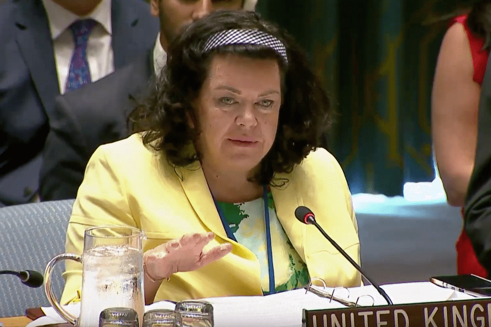 Ambassador Karen Pierce 