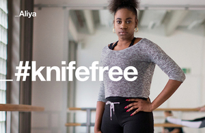 #knifefree campaign image