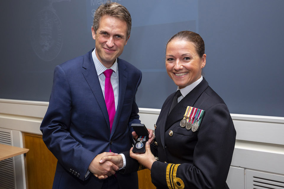New medal unveiled to recognise the fight against Daesh