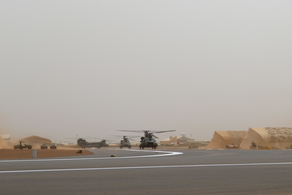 UK deployment in Mali reaches the next stage