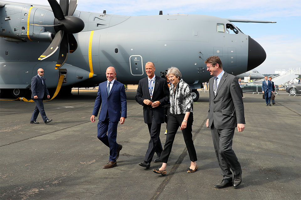 PM at Farnborough Airshow