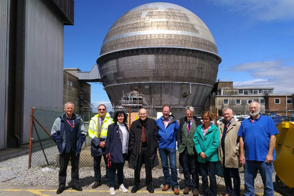 Committee on Radioactive Waste Management visit to Sellafield