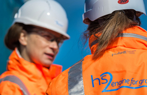 HS2 workers