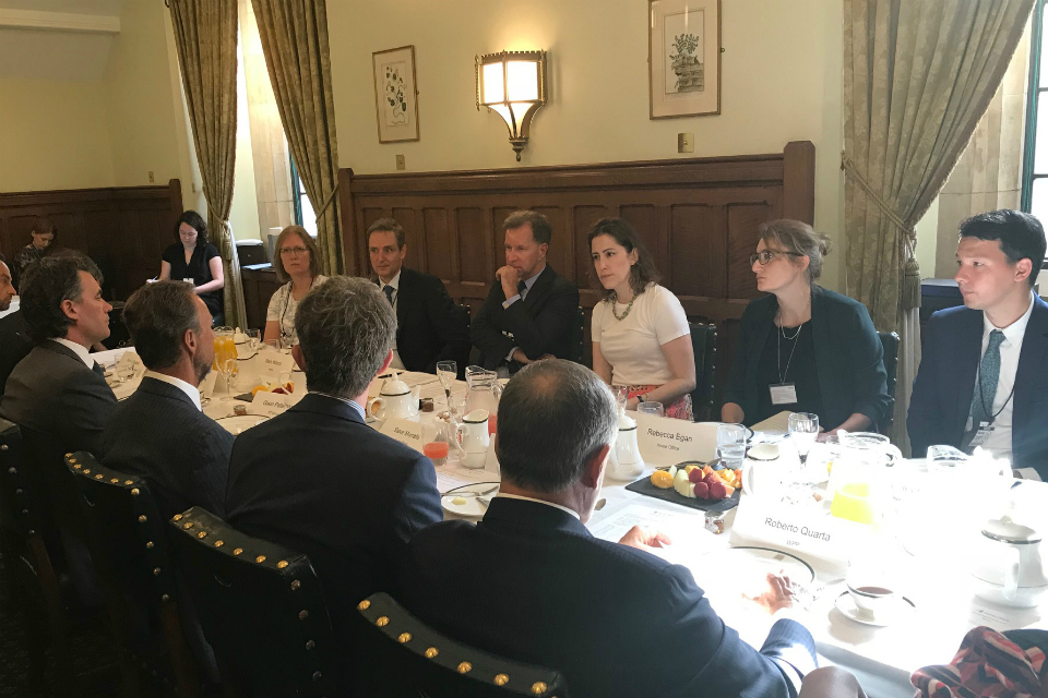 Victoria Atkins chairs business against slavery forum today