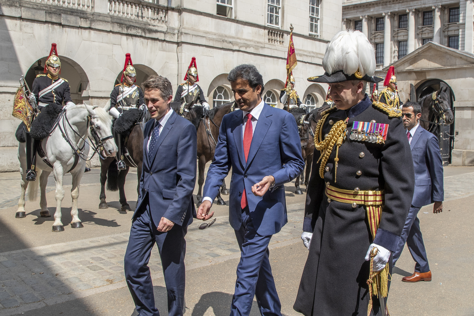 Joint UK Qatari Typhoon squadron stands up as defence relationship deepens