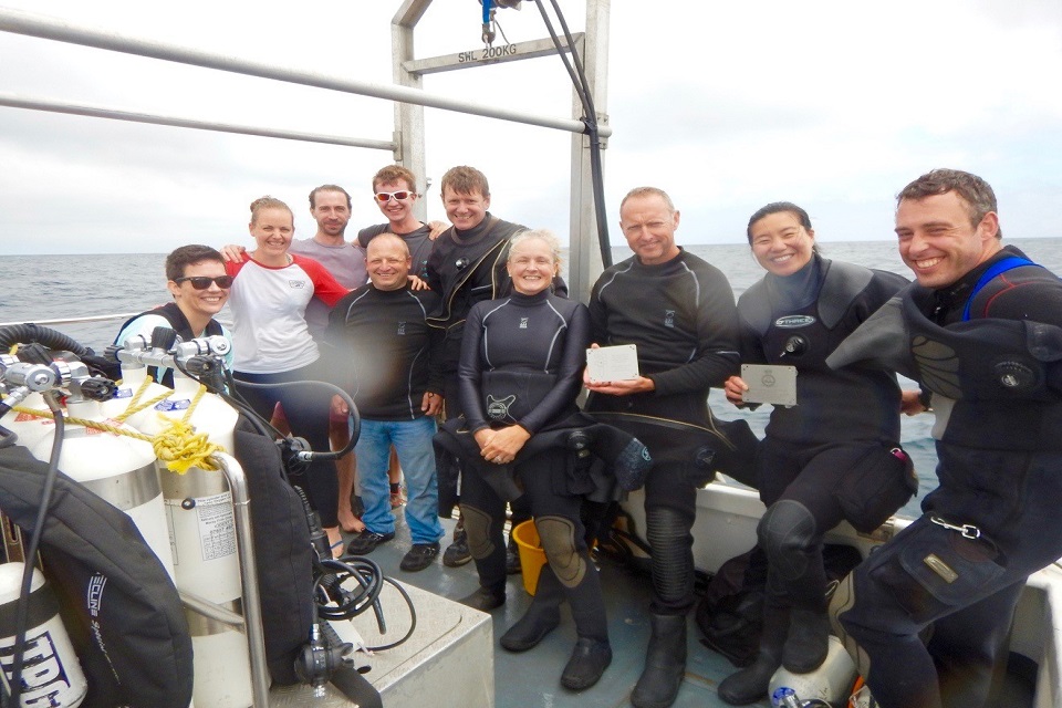 On the 21 July 2018, the Defence Medical Services Diving Association dived the wreck of His Majesty’s Hospital Ship Glenart Castle