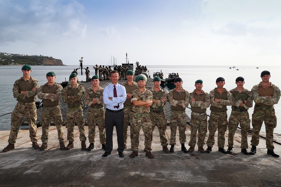 UK Armed Forces on high alert for hurricane season