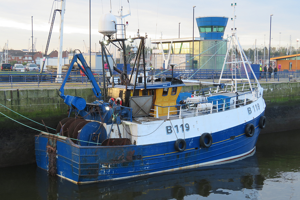 Illustris alongside another fishing vessel