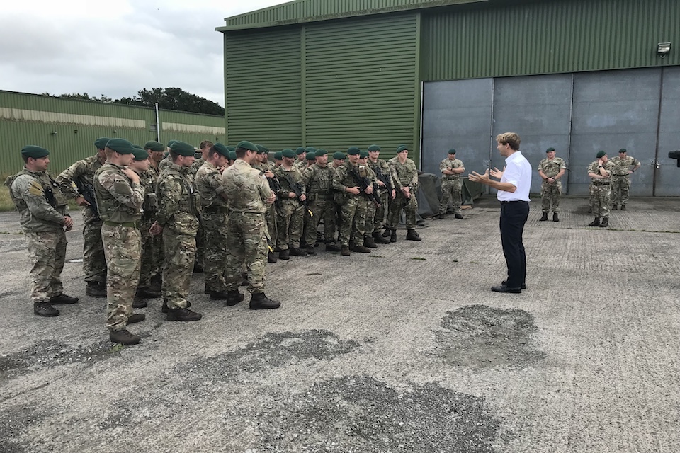 Defence Ministers re affirm Scotland’s central role in UK defence