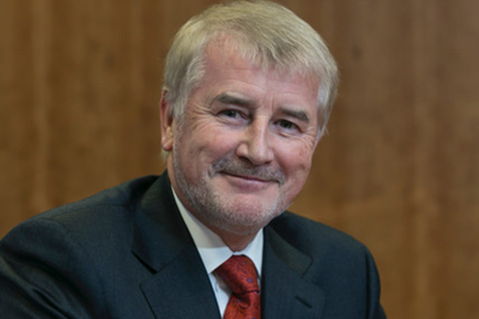 ORR Chair announced: Declan Collier