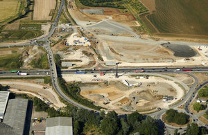 A14 Bar Hill Junction