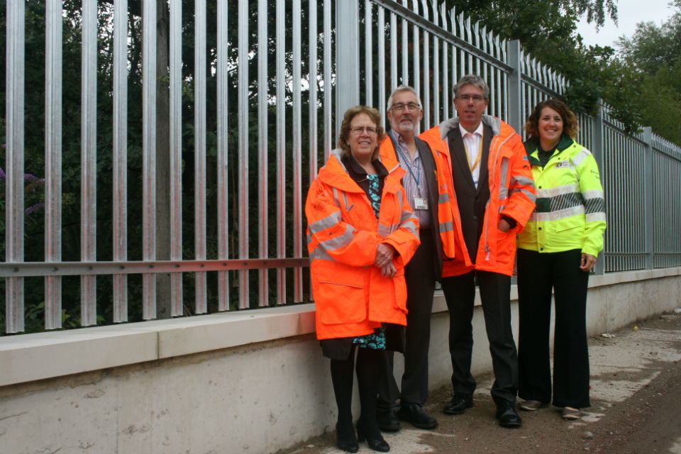 Stourton flood defence works complete protecting businesses