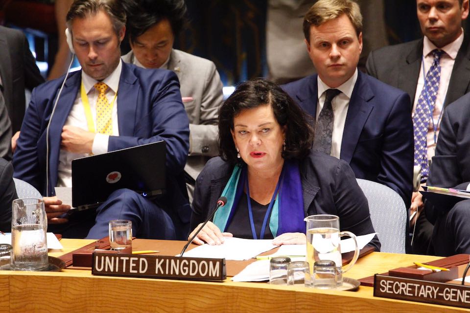 Ambassador Karen Pierce at the UN Security Council Briefing on Salisbury.