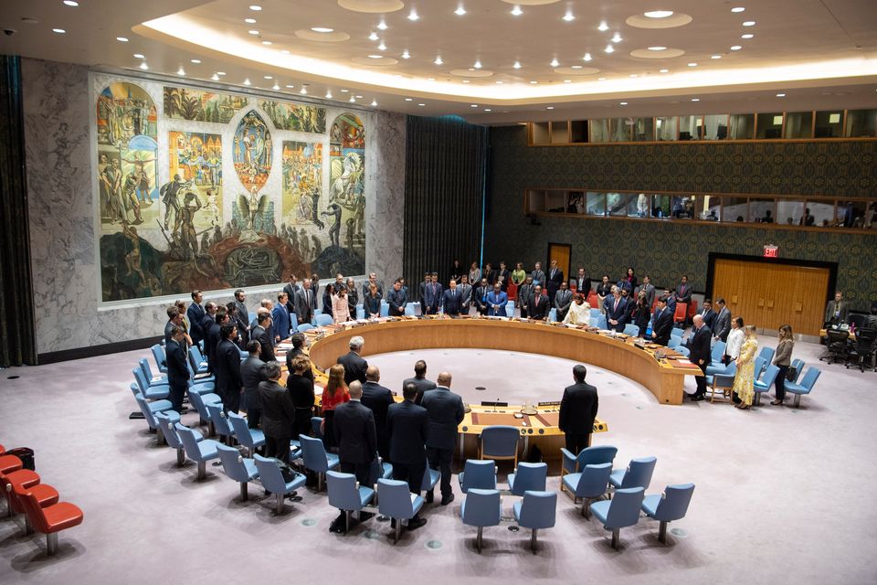 Security Council observes moment of silence for 9/11