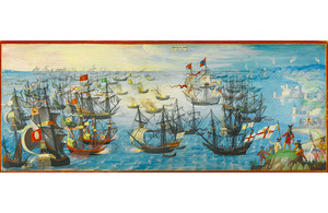 Spanish Armada painting