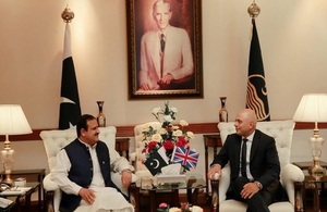 British Home Secretary visits Lahore