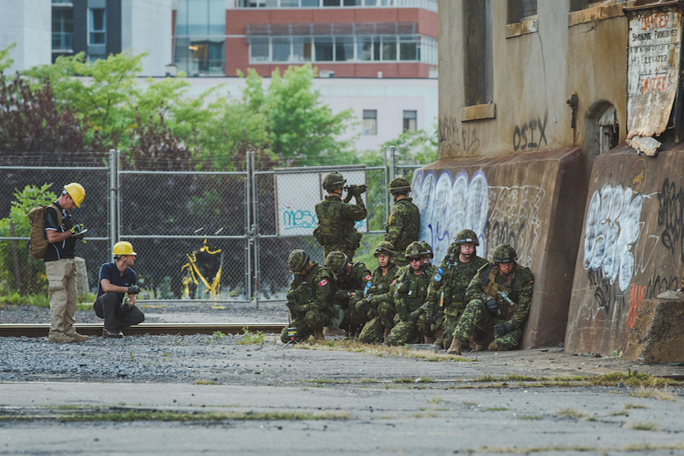 The Contested Urban Environment experiment took place this month over three weeks in Montreal, Canada.