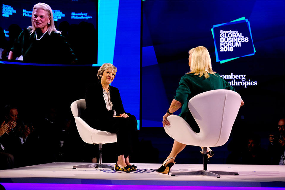 PM at the Bloomberg Business Forum