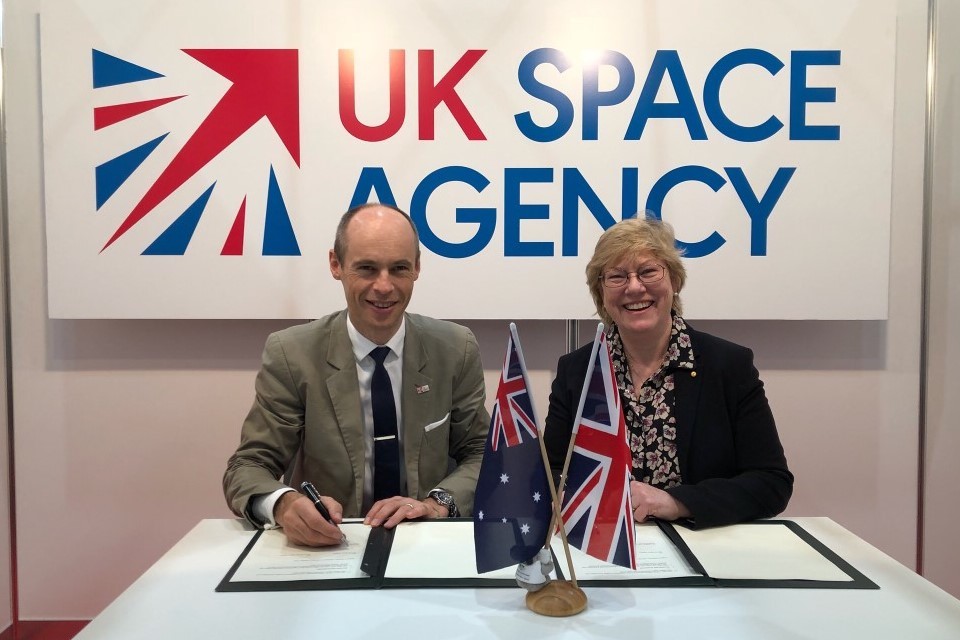 Britain and Australia enter into space agreement