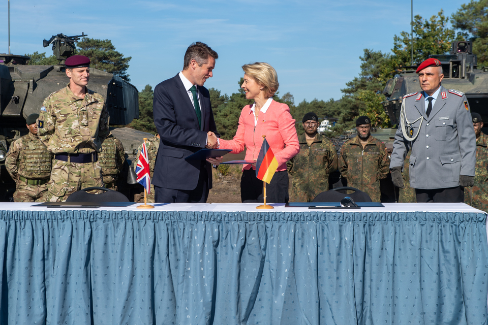 UK deepens defence cooperation with Germany