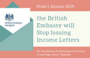 British Embassy Bangkok to Stop Certification of Income Letters