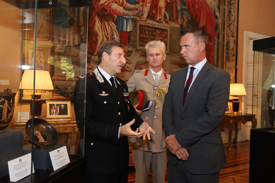 Armed Forces Minister bolsters UK Italy defence partnership